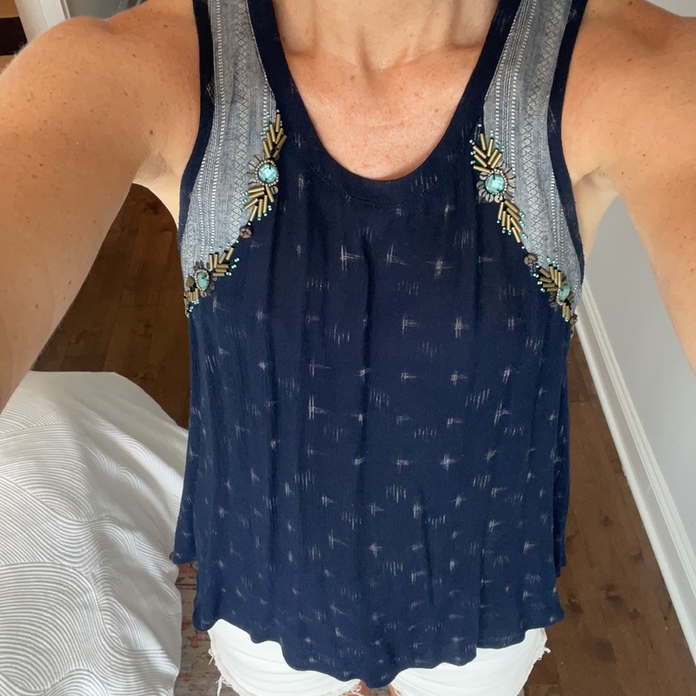 Unique Beaded Top